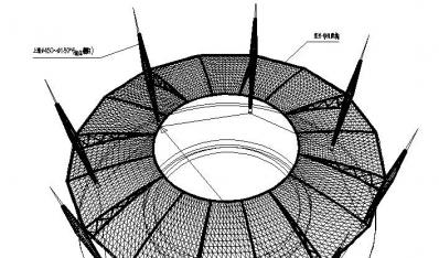 CAD膜结构制作效果_膜结构风景亭子设计_膜结构建筑设计方案