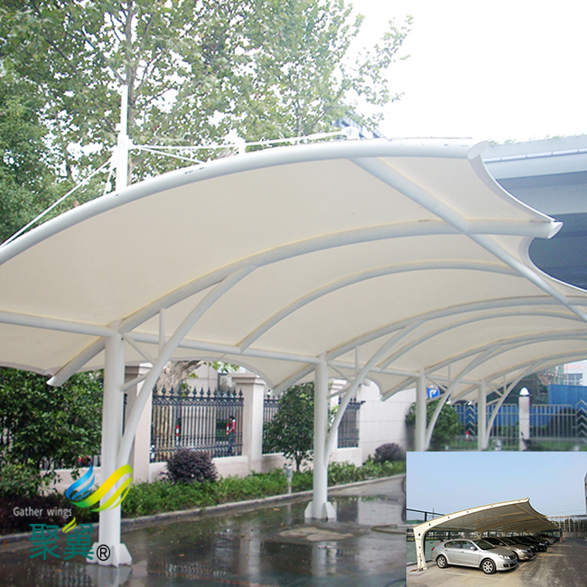 河北省威县膜结构车棚|膜结构车棚企业资质单位上门安装